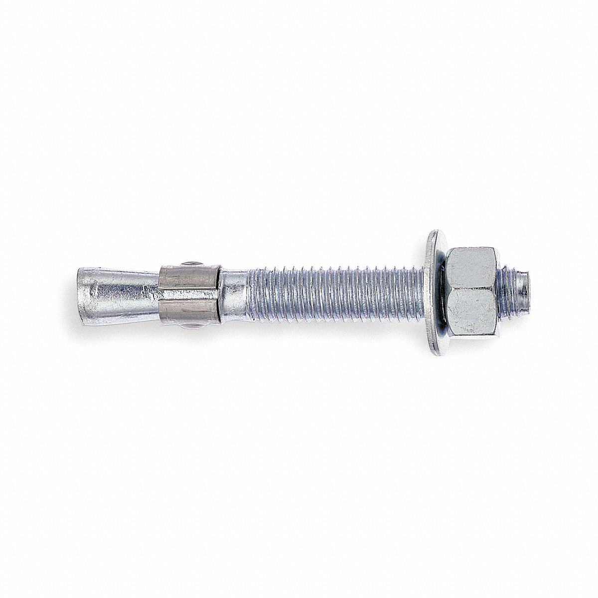 Red Head Wedge Anchor, 1/4"-20, Steel, 1/4 In, Pk100, 4" (WS-1432)