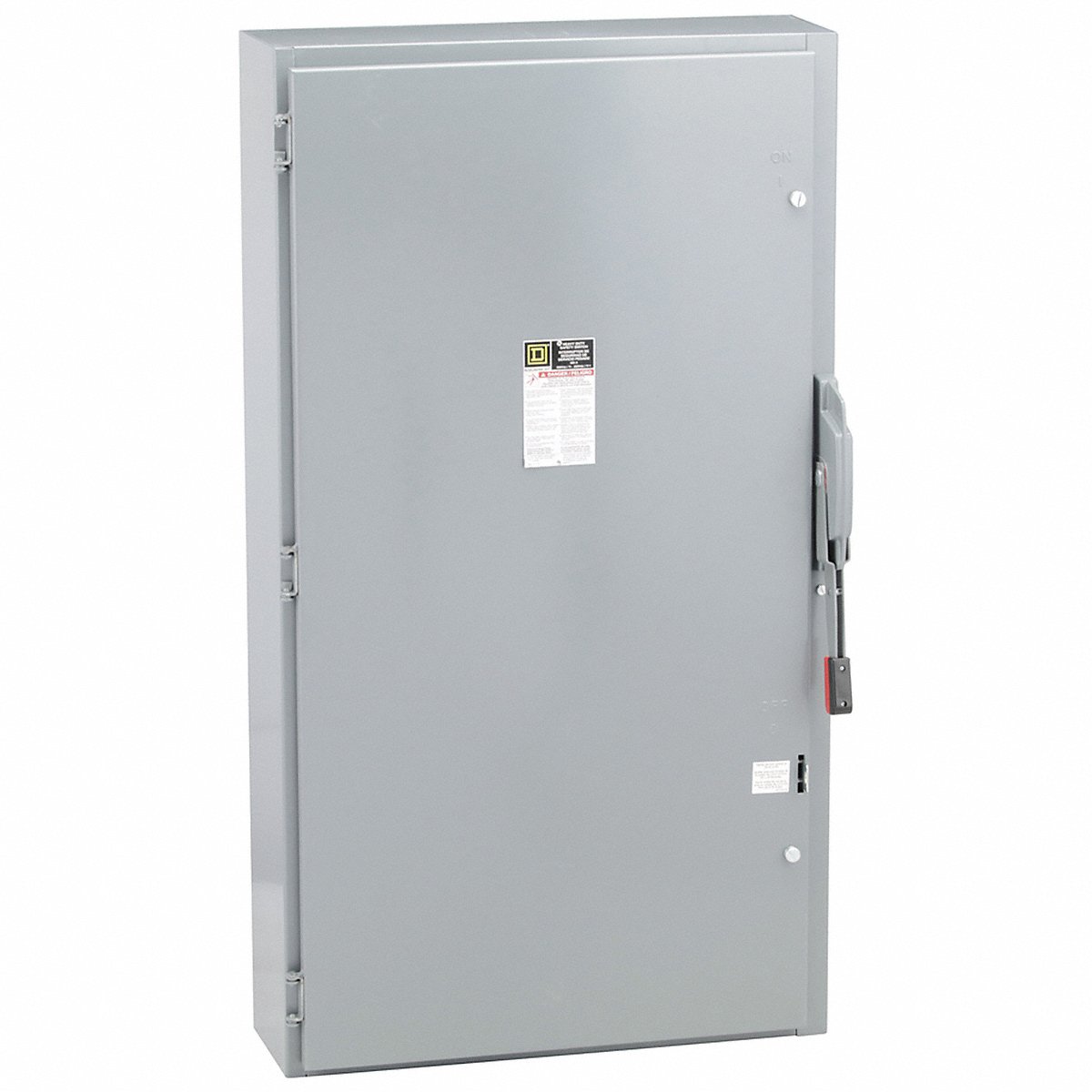 Square D Safety Switch, Non-Fusible, 400 A, Steel (HU365)