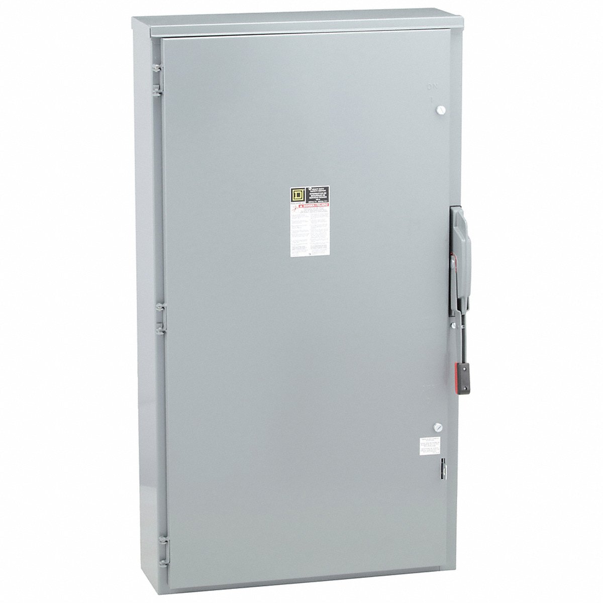 Square D Safety Switch, Fusible, 400 A, Steel (H365R)