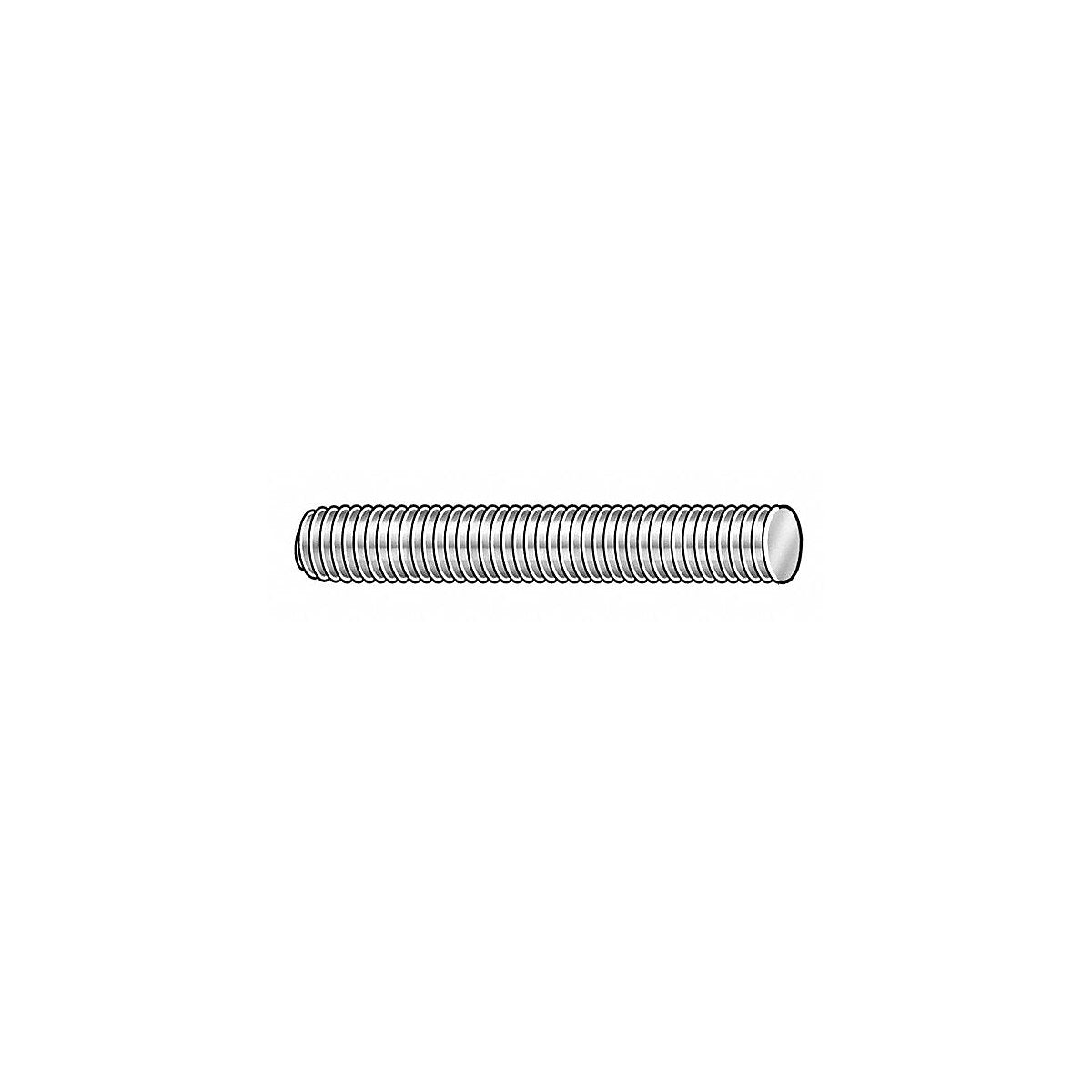 Acme Manufacturing Company Inc Fltdrd, 18-8, Sstl, 1 1/4"-7, Cr, 6Ft, 1A, 1Pk, 4" (09186)