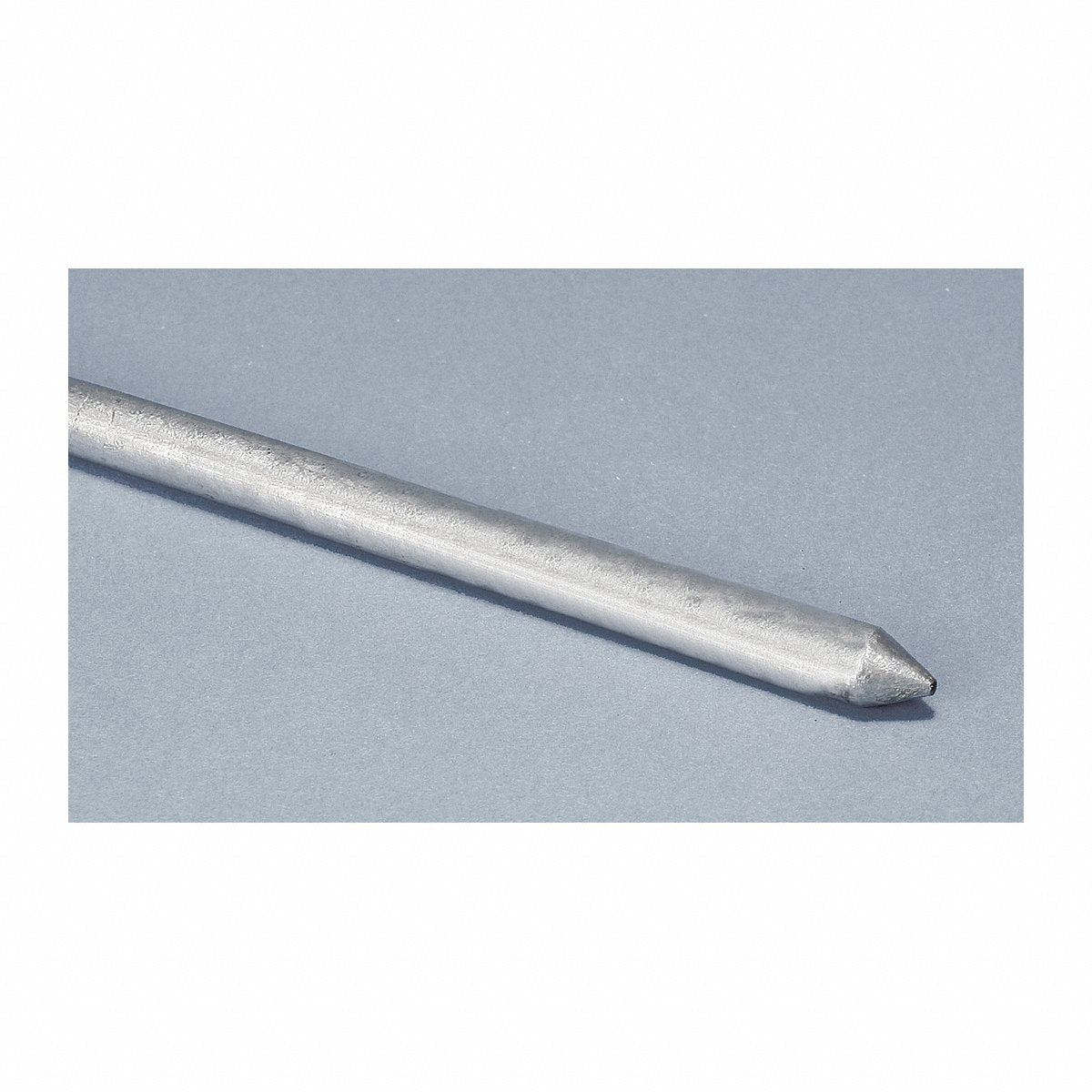 Nvent Erico Pointed End Ground Rod, Steel, Over L 8Ft, 8ft (815880)