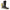 Dunlop Rubber Boot, Men'S, 9, Knee, Black, Pr (8990800)