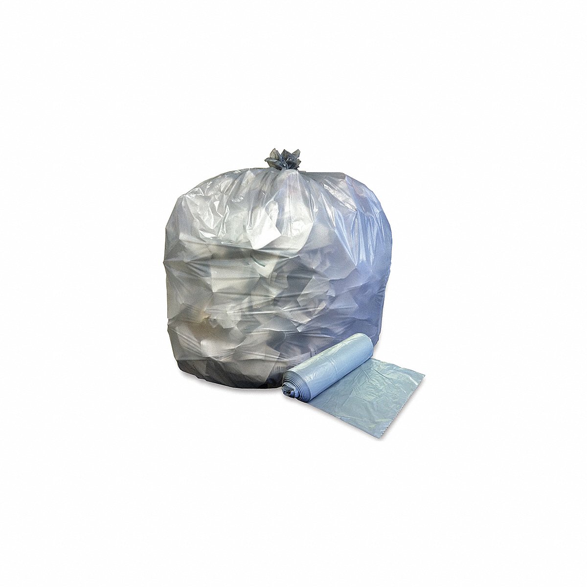 AbilityOne - Coreless Roll Can Liners - Soft Refuse - High Density - Heavy-Duty, 33" x 40" 8105-01-557-4983: Box, 250 Item(s)