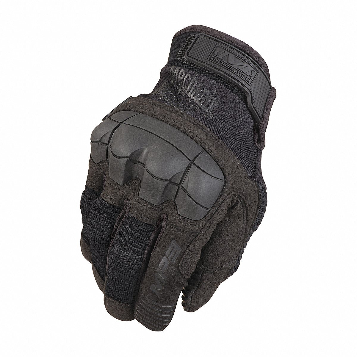 Mechanix Wear Tactical Glove, Black, L, Pr (MP3-F55-010)