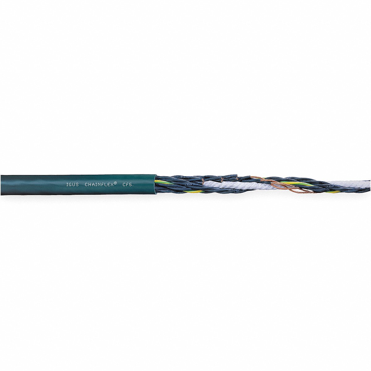 Chainflex ControlCable 16 AWG Green PVC 100 ft (CF5-15-04-100)