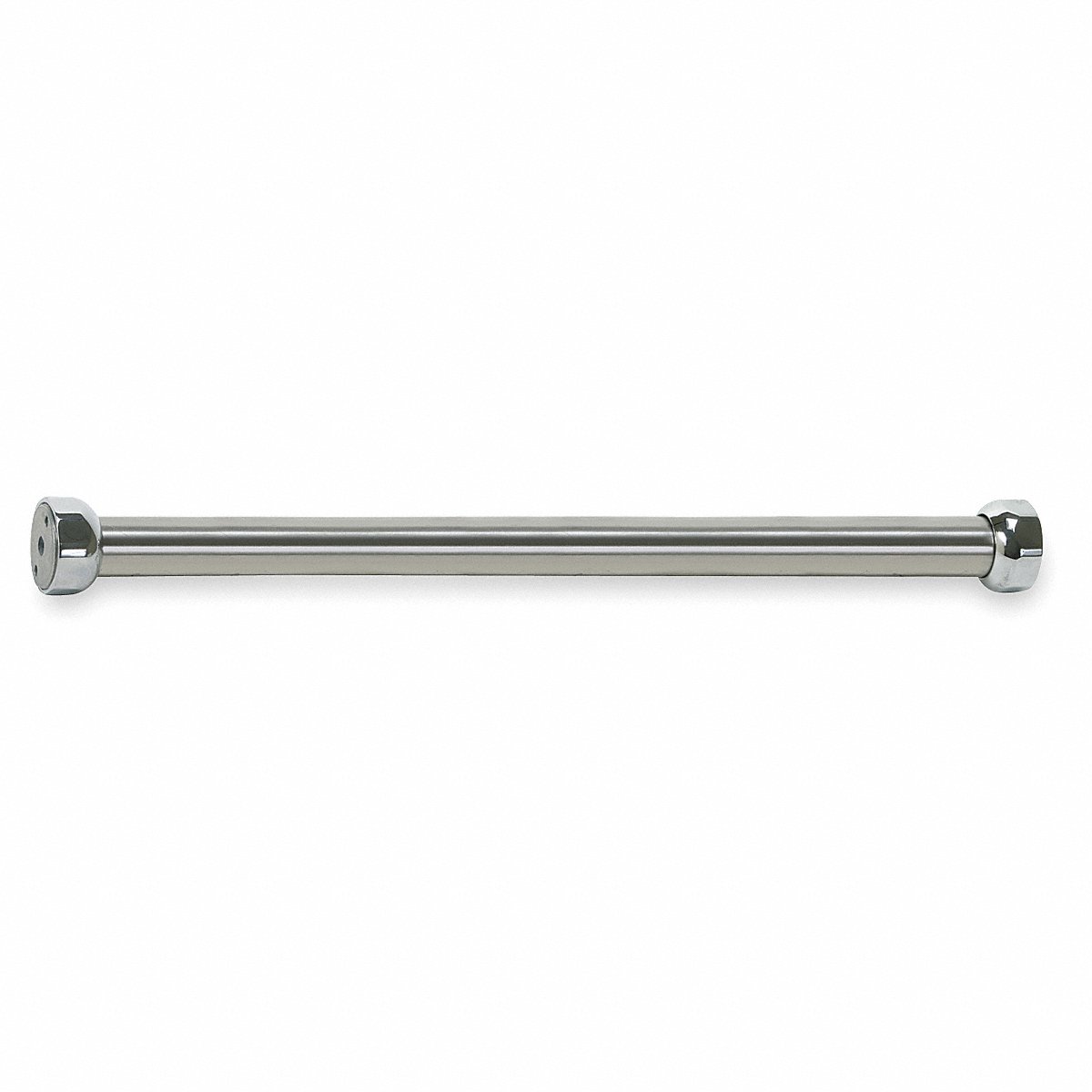 Plumbing Shower Rod Stainless Steel 60 in L Chrome Plated (2VAL9)