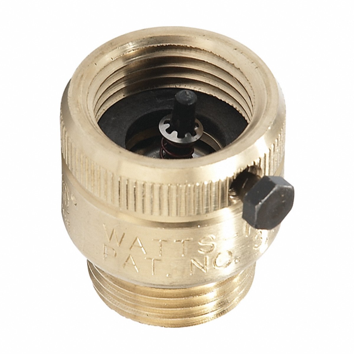 Watts Vacuum Breaker, 3/4 In., Ght, Brass, 125 Psi, 4 In (8BI)