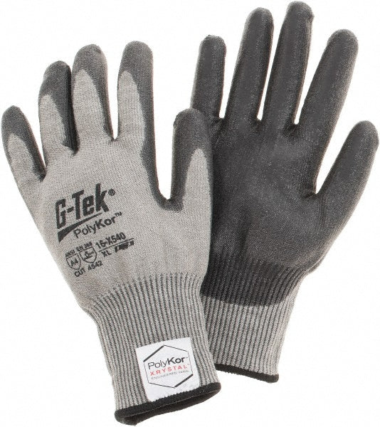 PIP 16-560/XL Cut, Puncture & Abrasion-Resistant Gloves: G-Tek 16-560, Size X-Large, ANSI Cut A4, ANSI Puncture 4, Polyurethane, PolyKor