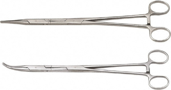 GEARWRENCH 82111 Hemostat Tweezer: All Purpose, Stainless Steel, Straight Tip, 9.73" OAL