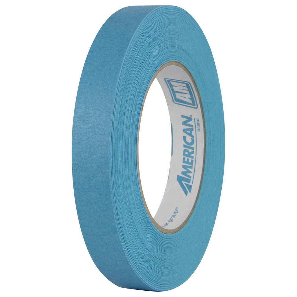 Intertape AM1855 Masking Tape: 18.00 mm Wide, 60 yd Long, 6.6 mil Thick, Aqua