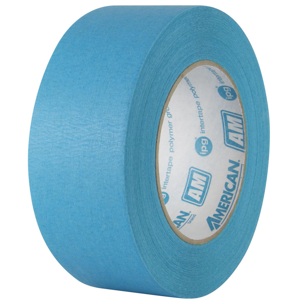 Intertape AM4855 Masking Tape: 48.00 mm Wide, 60 yd Long, 6.6 mil Thick, Aqua (Pack of 3)