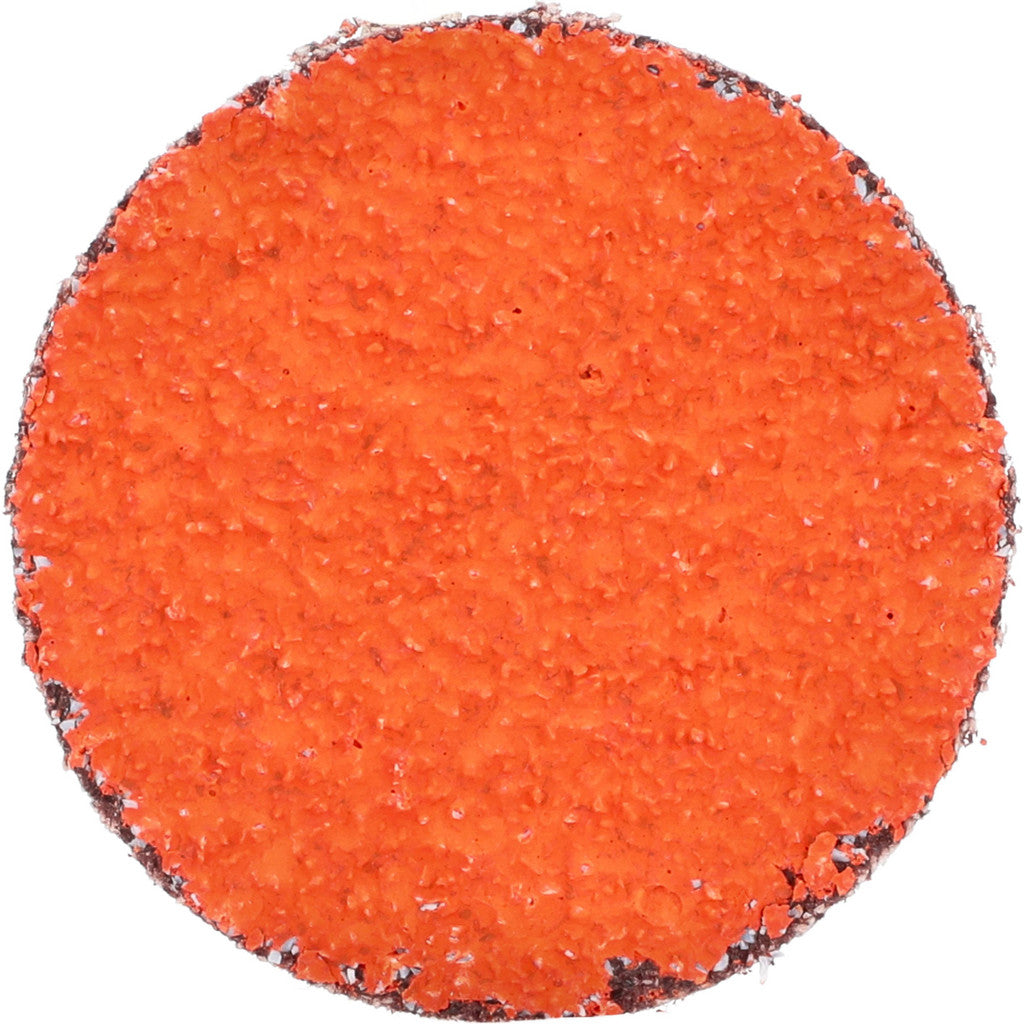 Norton 63642595470 Quick-Change Disc: Type R, 2" Dia, 36 Grit, Premium Ceramic Alumina, Coated (Pack of 25)