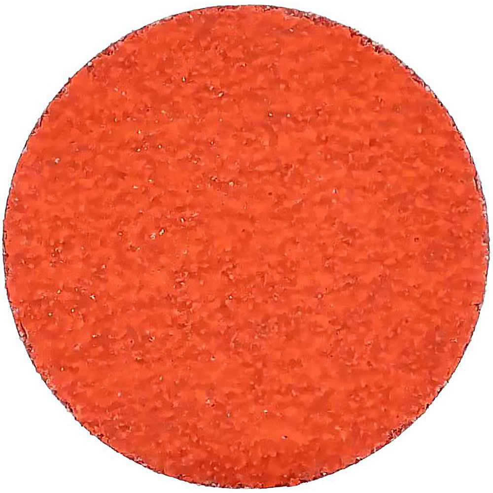 Norton 63642595468 Quick-Change Disc: Type R, 1-1/2" Dia, 60 Grit, Premium Ceramic Alumina, Coated