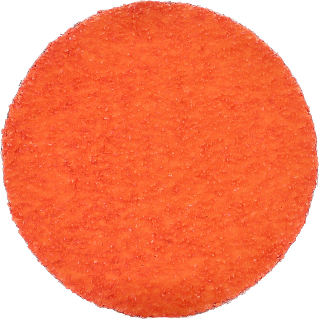 Norton 63642595476 Quick-Change Disc: Type R, 2" Dia, 60 Grit, Premium Ceramic Alumina, Coated (Pack of 25)
