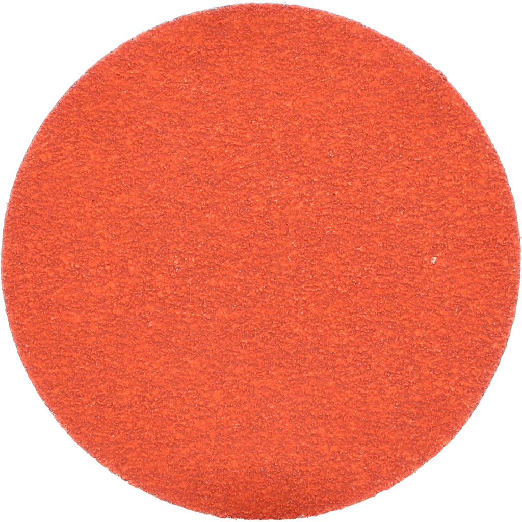 Norton 66261043392 Quick-Change Disc: Type R, 3" Dia, 120 Grit, Premium Ceramic Alumina, Coated (Pack of 25)