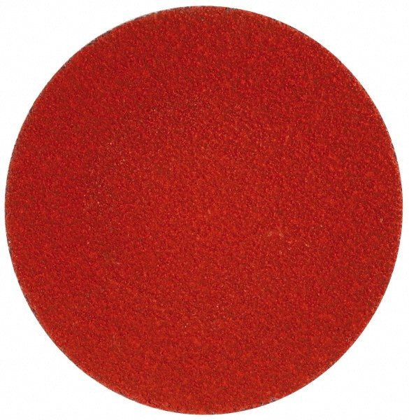 Norton 66261043421 Quick-Change Disc: Type R, 2" Dia, 120 Grit, Premium Ceramic Alumina, Coated