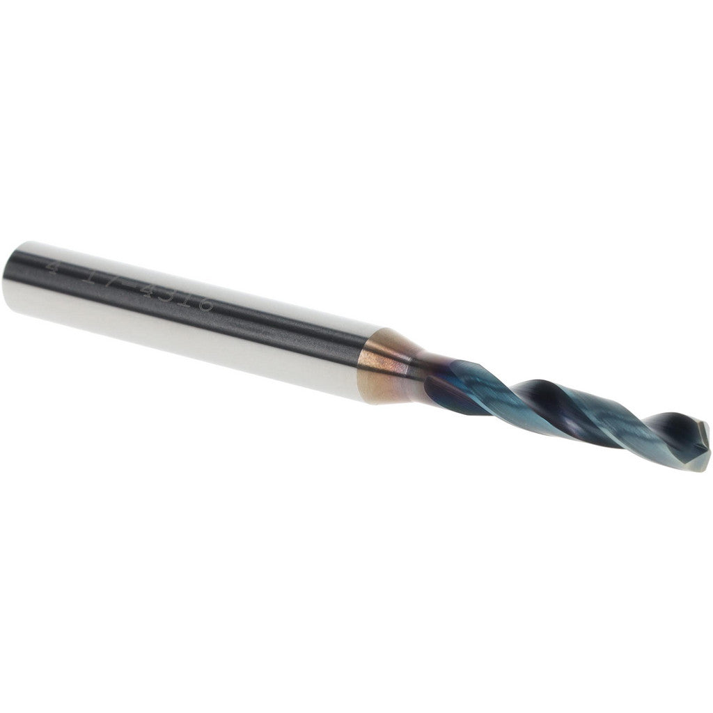 OSG HP243-1575 Screw Machine Drill Bit: #20 (0.1610) Dia, 140 deg, Solid Carbide