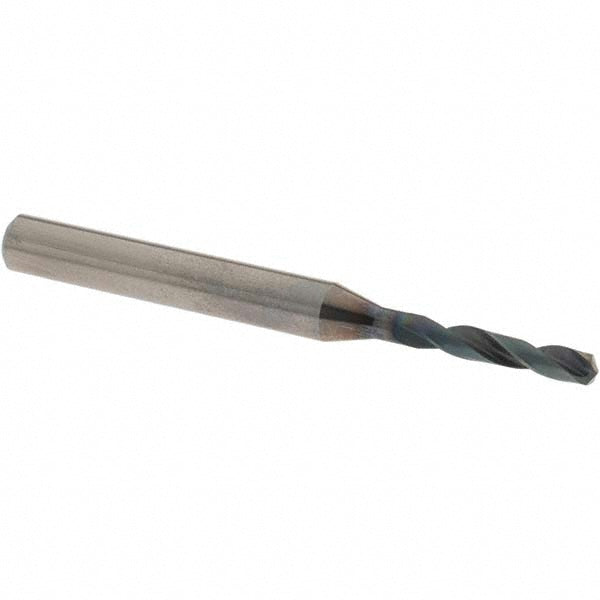 OSG HP243-1299 Screw Machine Drill Bit: 3.30 mm (0.1299) Dia, 140 deg, Solid Carbide