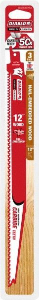 DIABLO DS1206CWS3 Reciprocating Saw Blade: Solid Carbide
