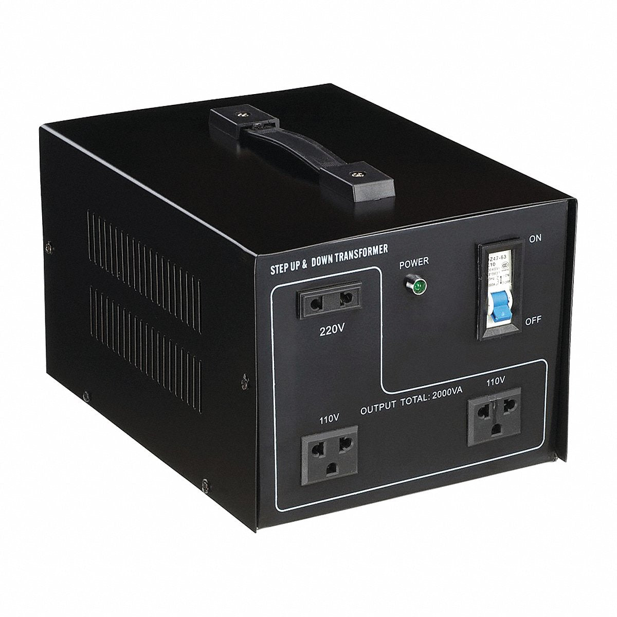Grainger Global Sourcing-Electrical Step Up/Down Voltage Converter, 1.5Kva (30C521)
