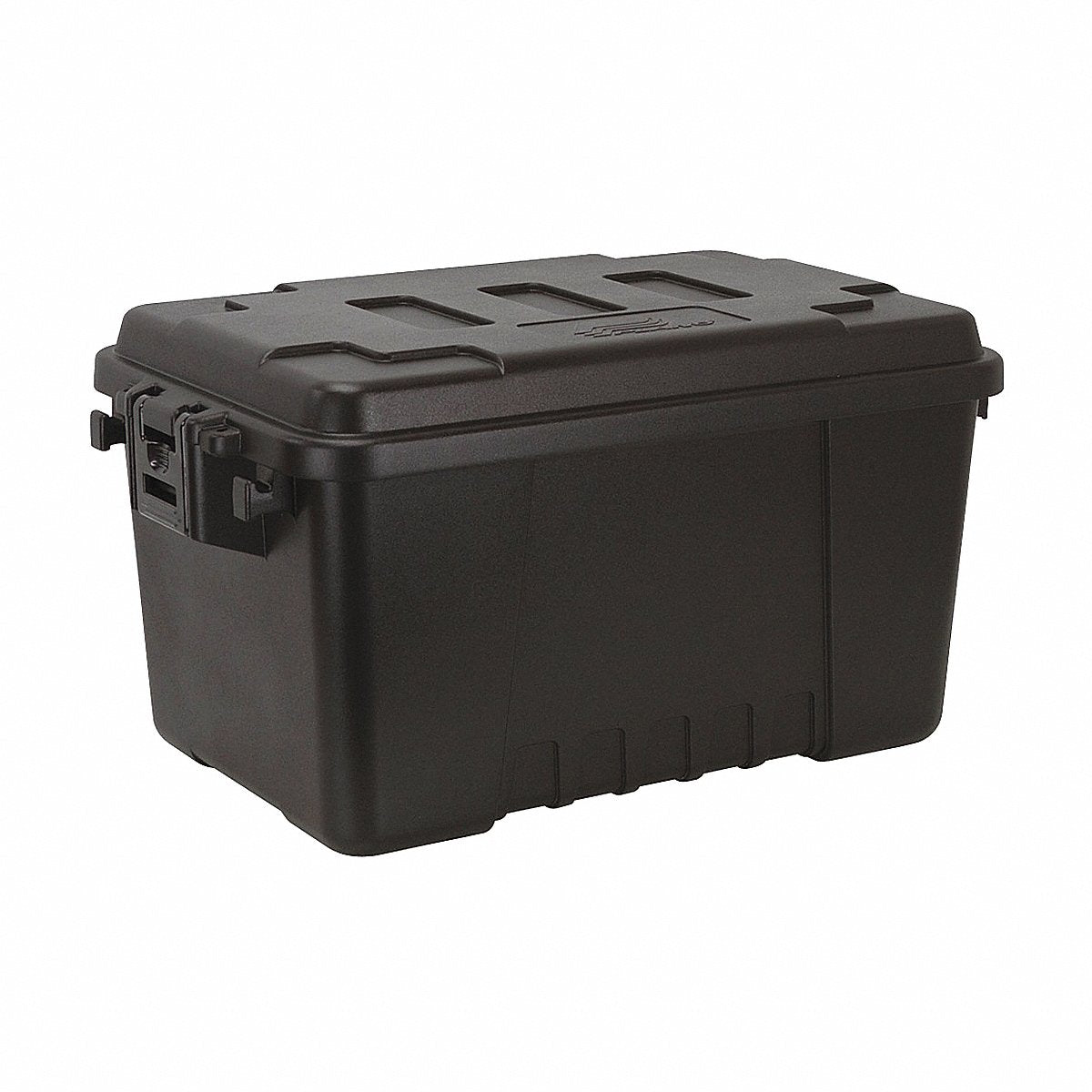 Plano Molding Utility Trunk, Black, Polypropylene, 13 In, 13 in (PLAT16BL)