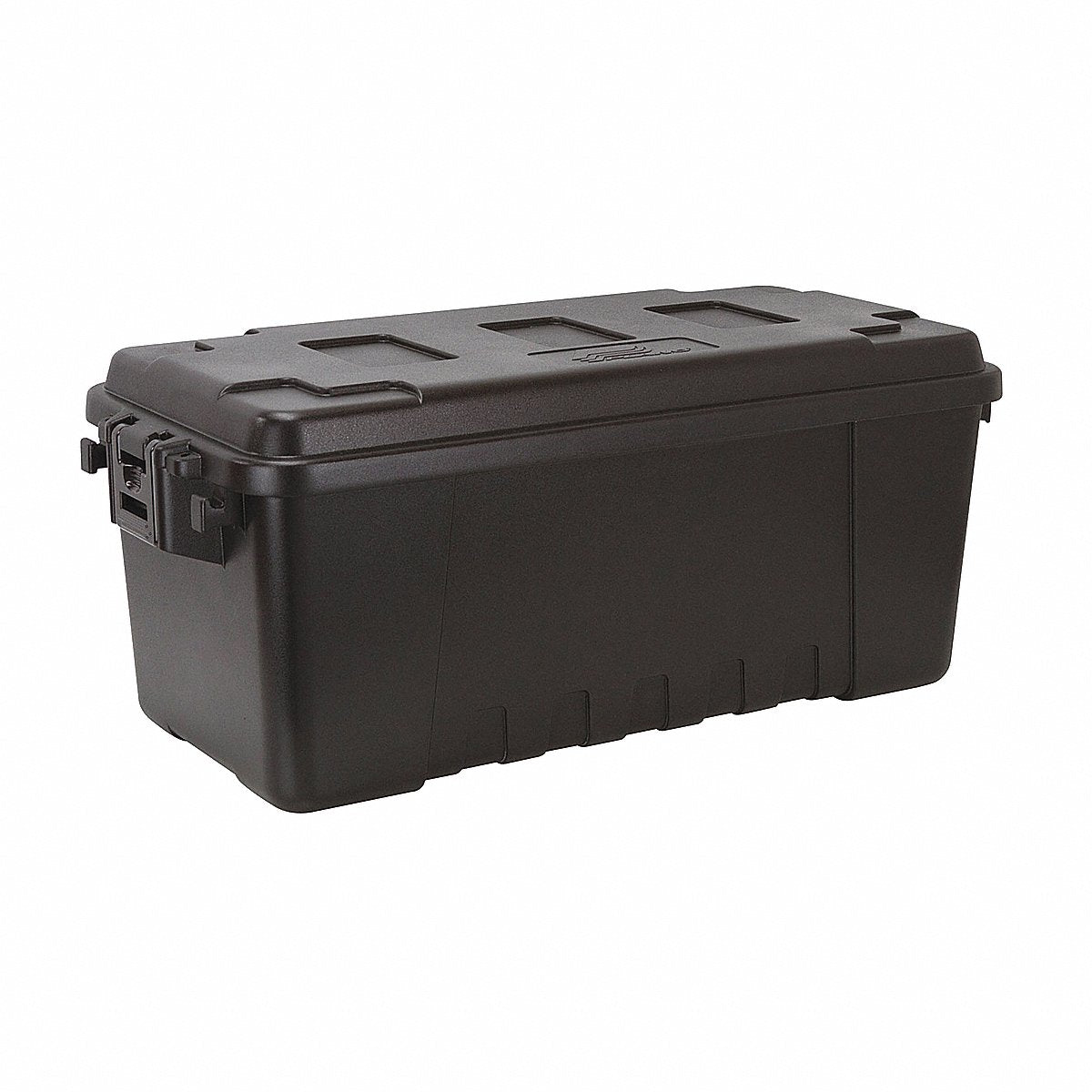 Plano Molding Utility Trunk, Black, Pp, 12 3/4 In, 4 in (PLA17BL)