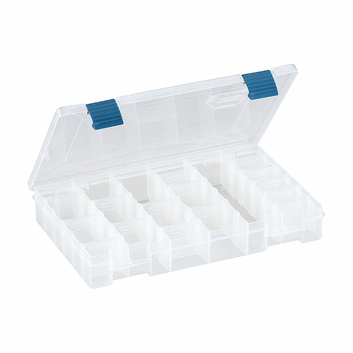 Plano Molding Compartment Box, Prolatch, Clear, 1 3/4 In, 4 in (2-3600-01)