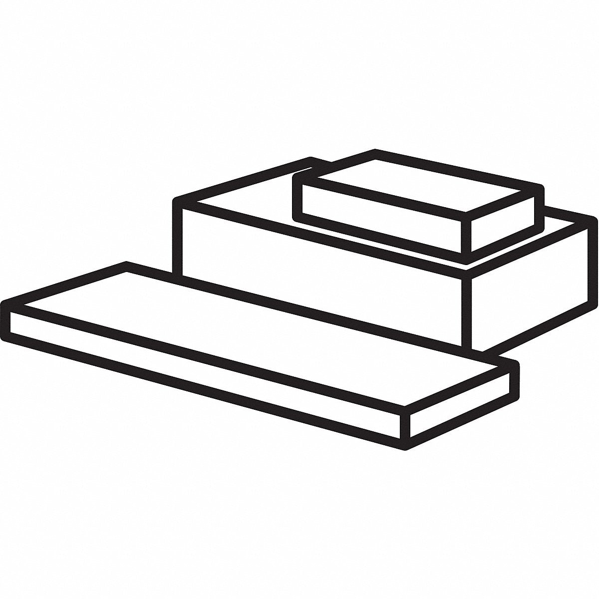 Cs Hyde Company K 5784 PTFE Bar 3 ft x 3 0.625 T White (G15-TRB-.625-3X3)