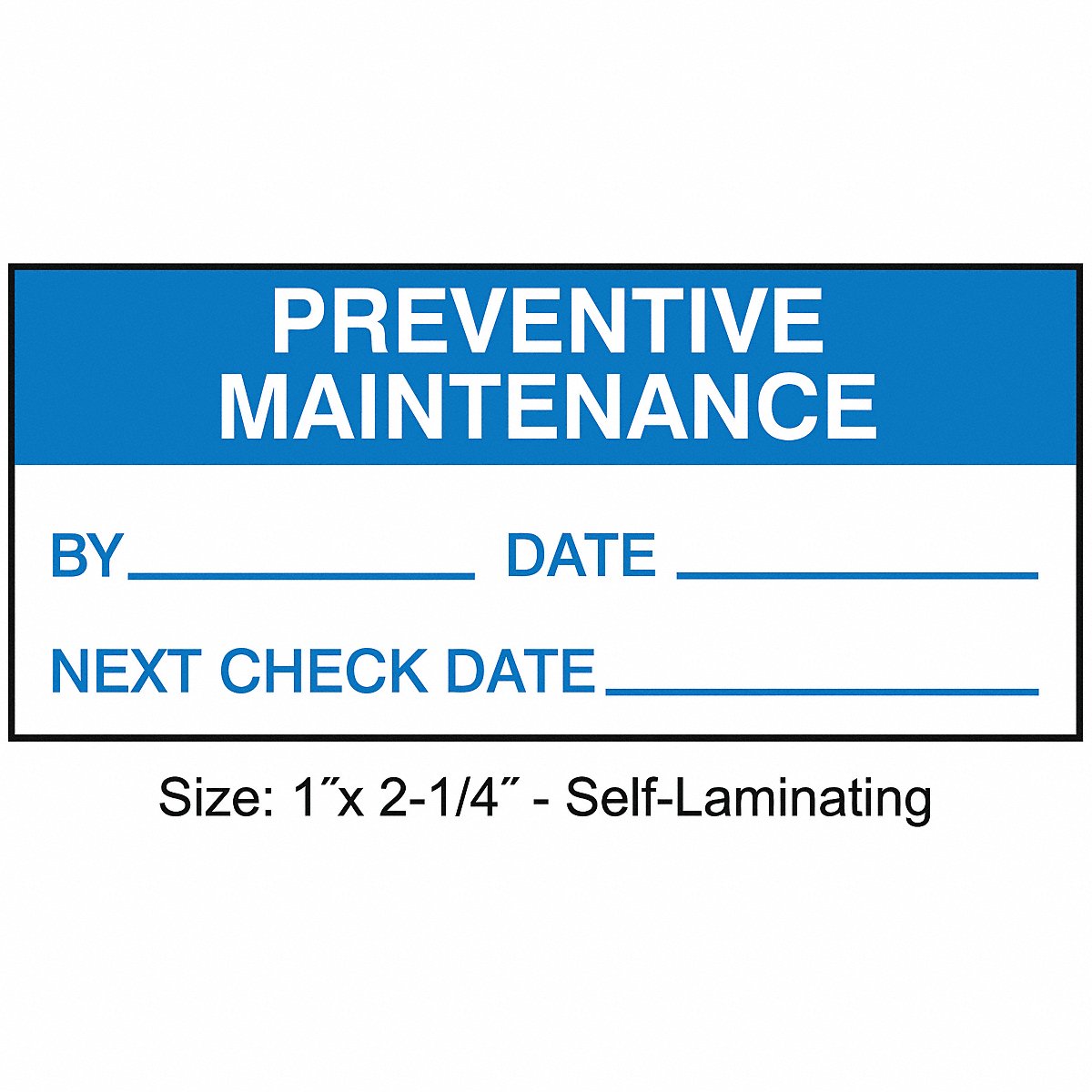 Stranco Inc Inspection Label, Eng, Maintenance, Pk225 (TCSL3-39528)