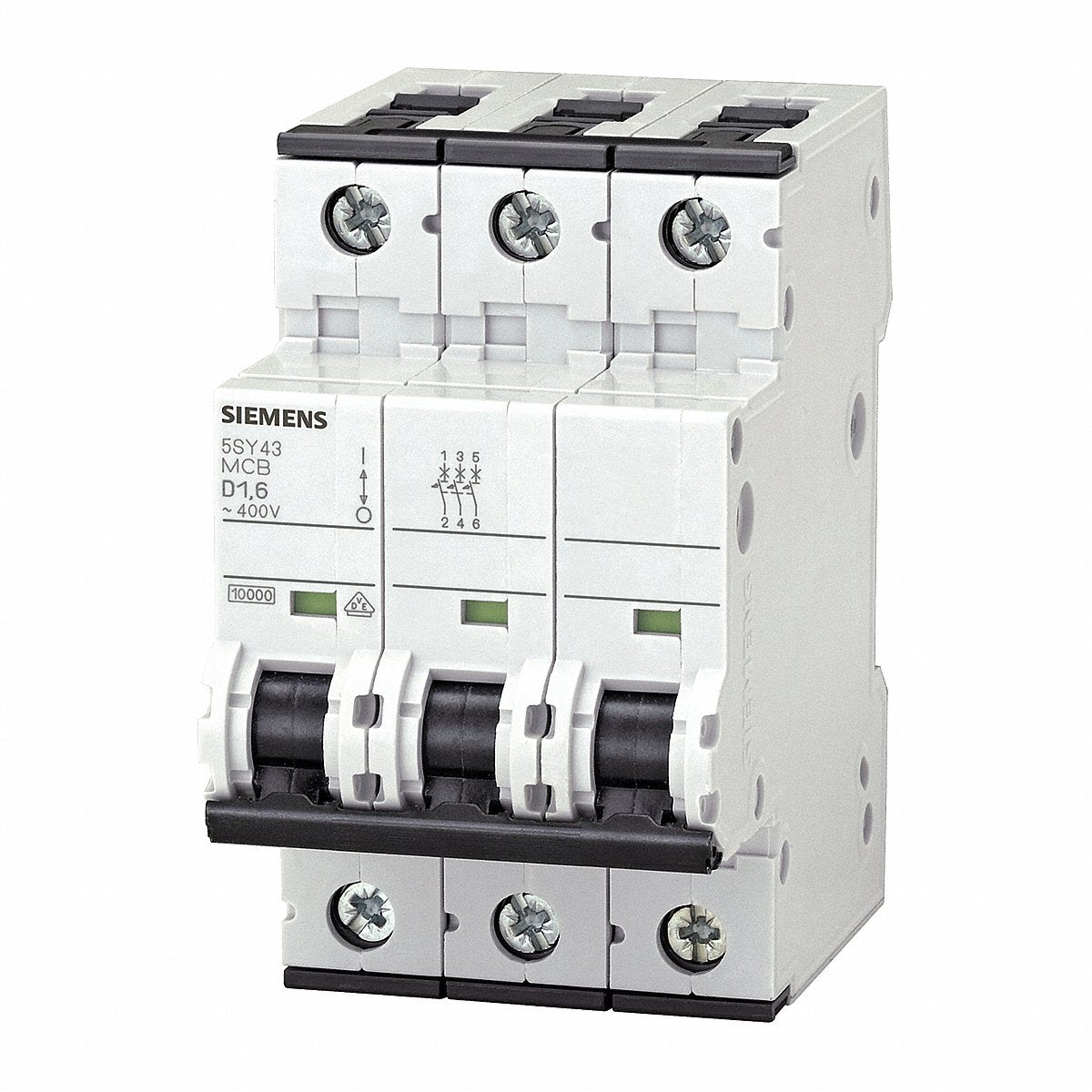 Siemens IEC Supp Protector 0.5 A 400 VAC 72 VDC 3 P (5SY43057)