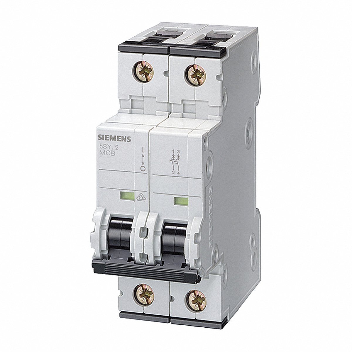 Siemens IEC Supp Protector 1 A 400 VAC 72 VDC 2 P (5SY42015)