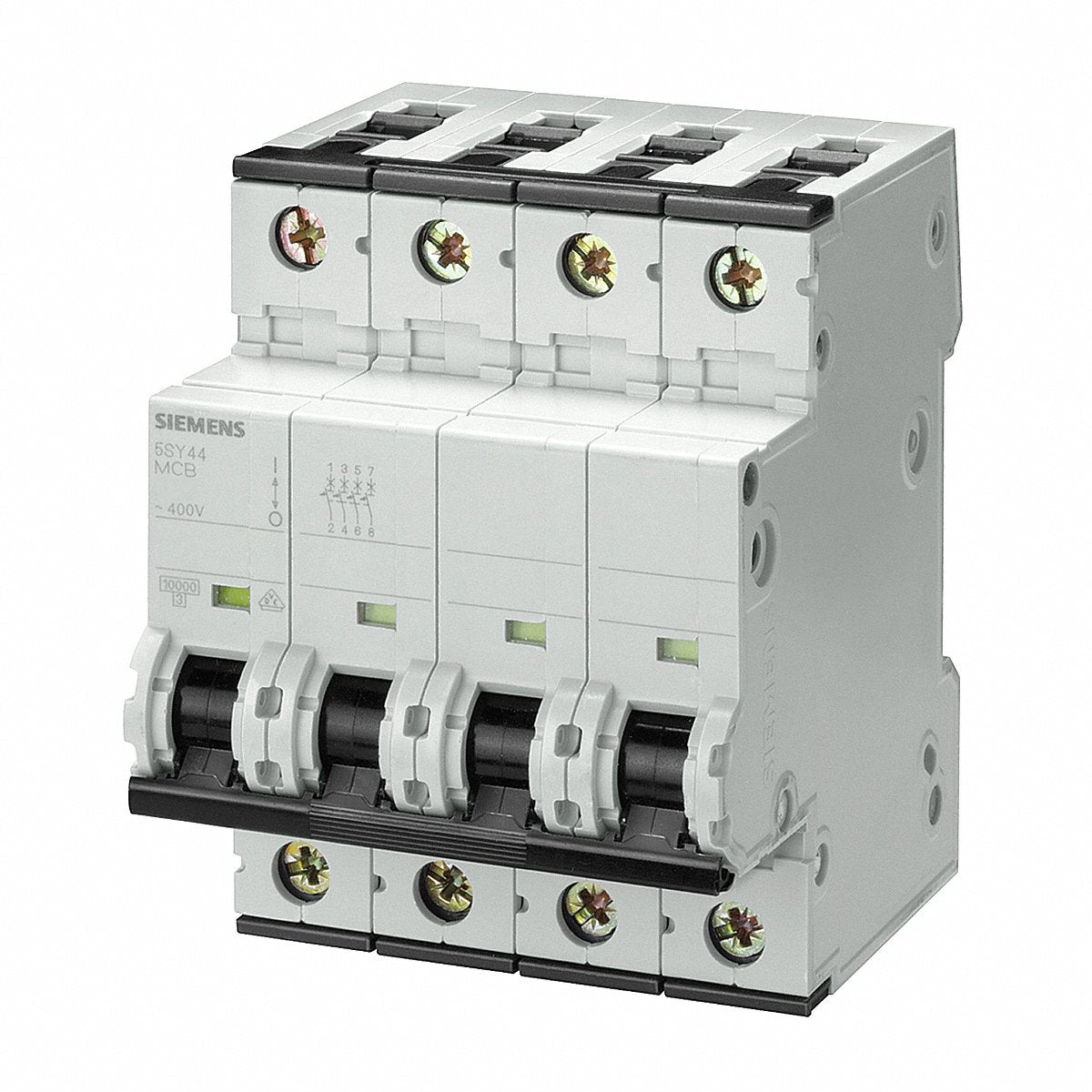 Siemens IEC Supp Protector 25 A 400 VAC 72 VDC 4 P (5SY44257)