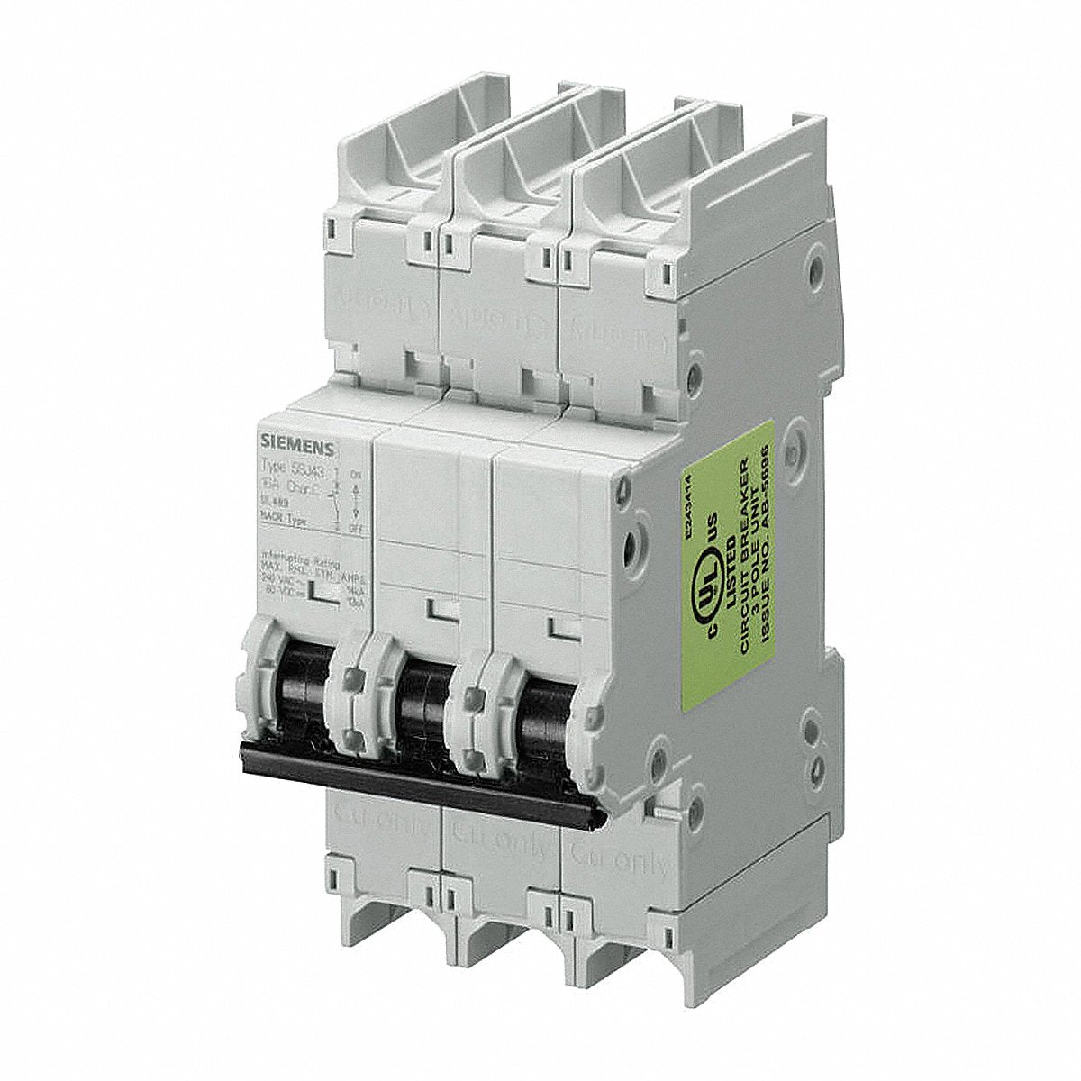 Siemens IEC Mini Circuit Breaker 20 A 3 P 240 V (5SJ43207HG41)
