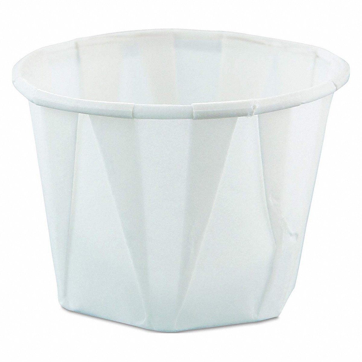 R.J. Schinner Co. Inc. Disposable Portion Cup, 1 Oz, White, Pk5000 (100-2050)