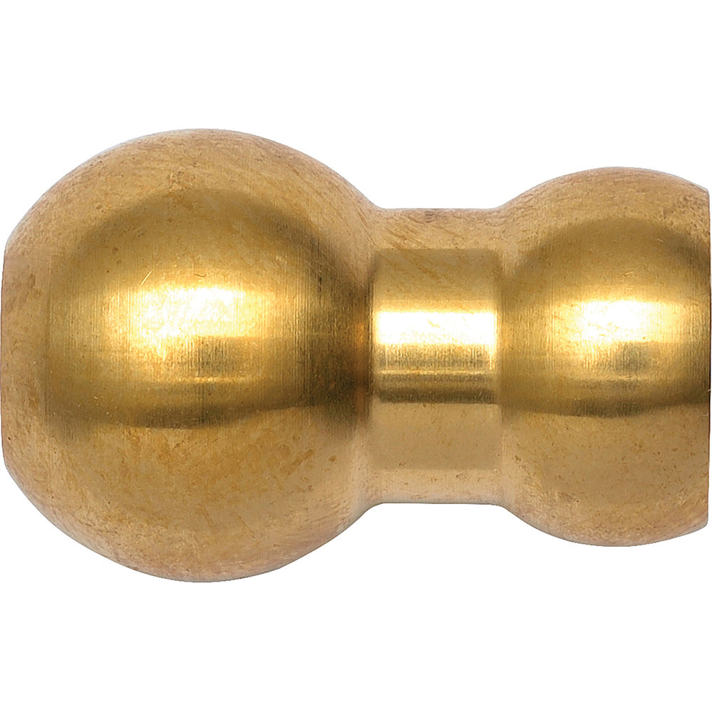Loc-Line 49742 Coolant Hose Adapters, Connectors & Sockets; Hose Inside Dia (Inch): 1/4; Connection Type: 15mm Ball Spherical (Fish Eye); Body Material: Brass; Maximum Flow Rate (GPM): 4.17; Maximum Pressure (psi): 50.00; Number of Pieces: 10.000