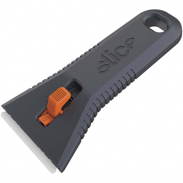 Slice 10591 Scrapers & Scraper Sets; Flexibility: Stiff; Blade Type: Rounded; Blade Length: 2.5600 in; Blade Material: Ceramic; Blade Width: 0.47 in; Blade Width (Inch): 0.47 in; Blade Width (Decimal Inch): 0.47 in; 0.4700; Blade Material: Ceramic