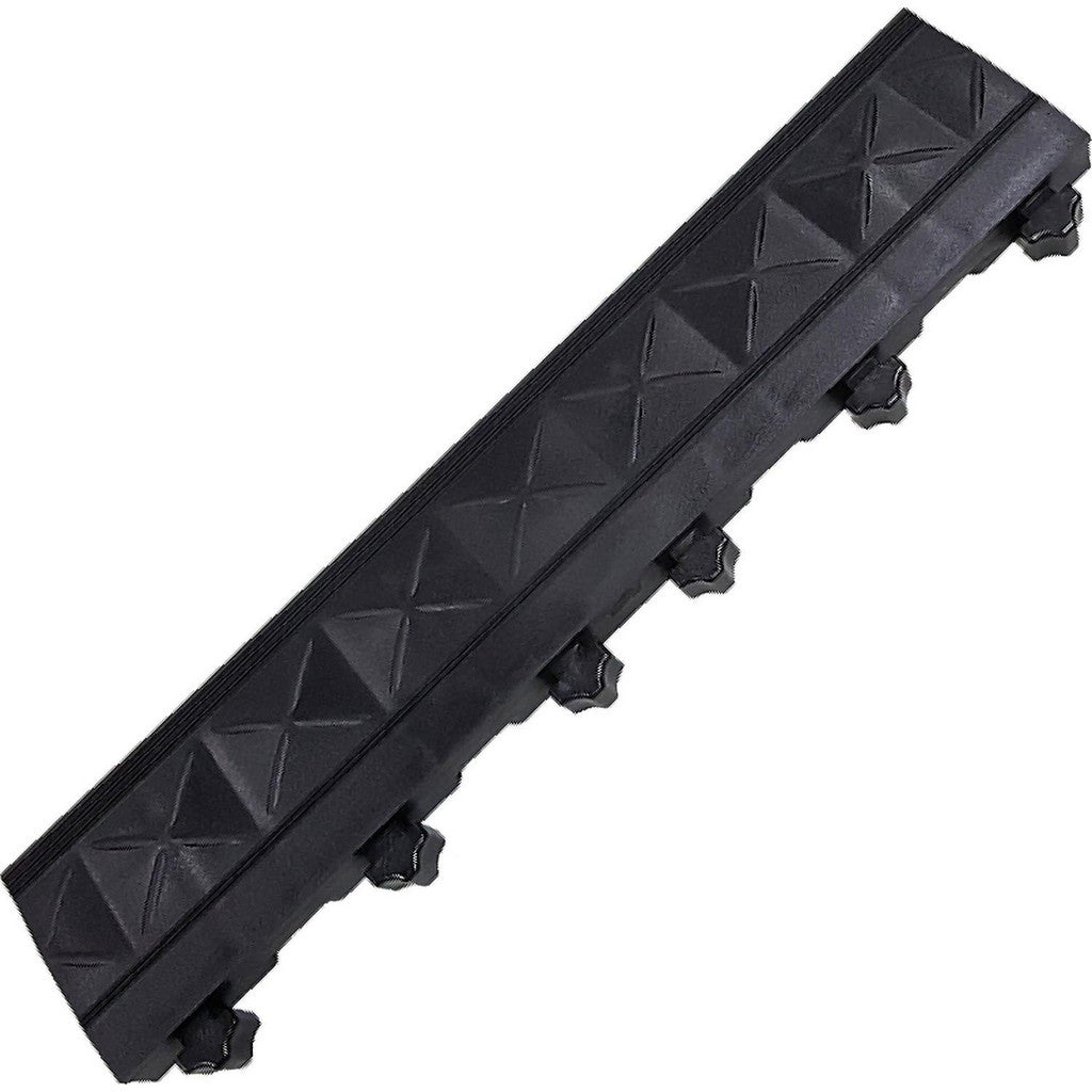 Ergo Advantage A4-Y Safe-Flex Response Anti-Fatigue Edge, Male, Yellow; 18" x 4" x 1"