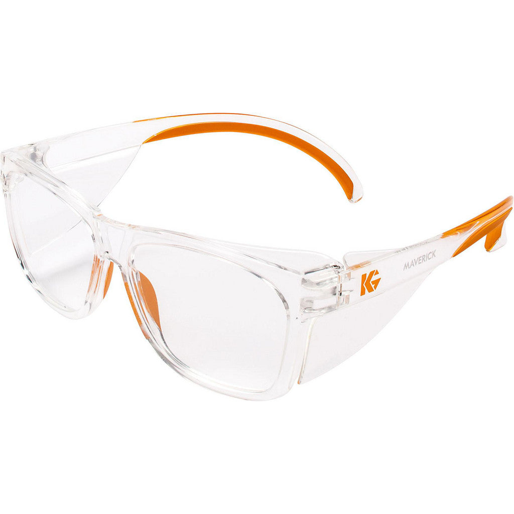 KleenGuard 49301 Safety Glasses: Anti-Fog & Scratch-Resistant, Polycarbonate, Clear Lenses, Full-Framed