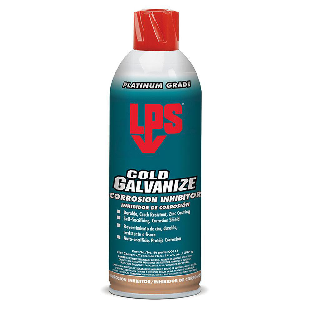 LPS 516 Zinc Cold Galvanizing Compound: 14 oz Aerosol Can