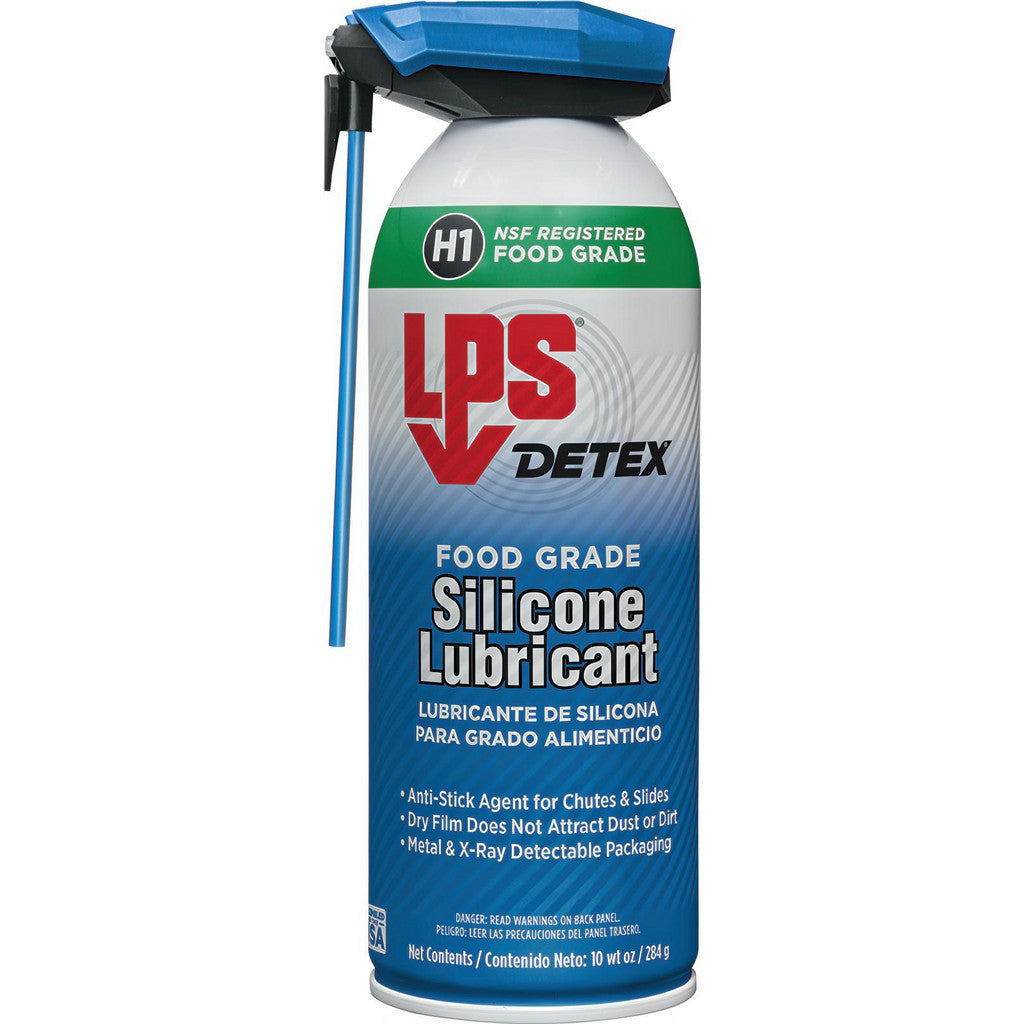 LPS 1716 DETEX Food Grade Silicone Lubricant, 10 oz Aerosol