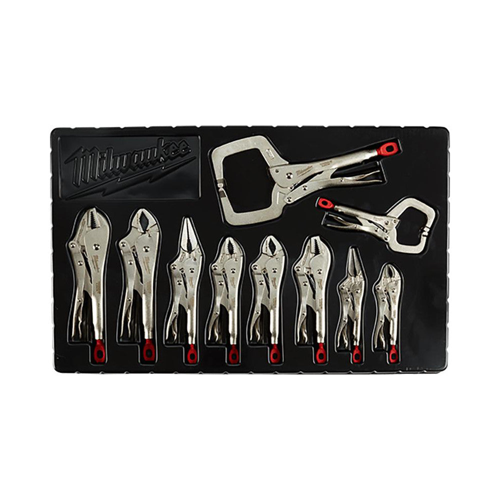 Milwaukee Tool 48-22-3690 10 Pc TORQUE LOCK Locking Pliers Set