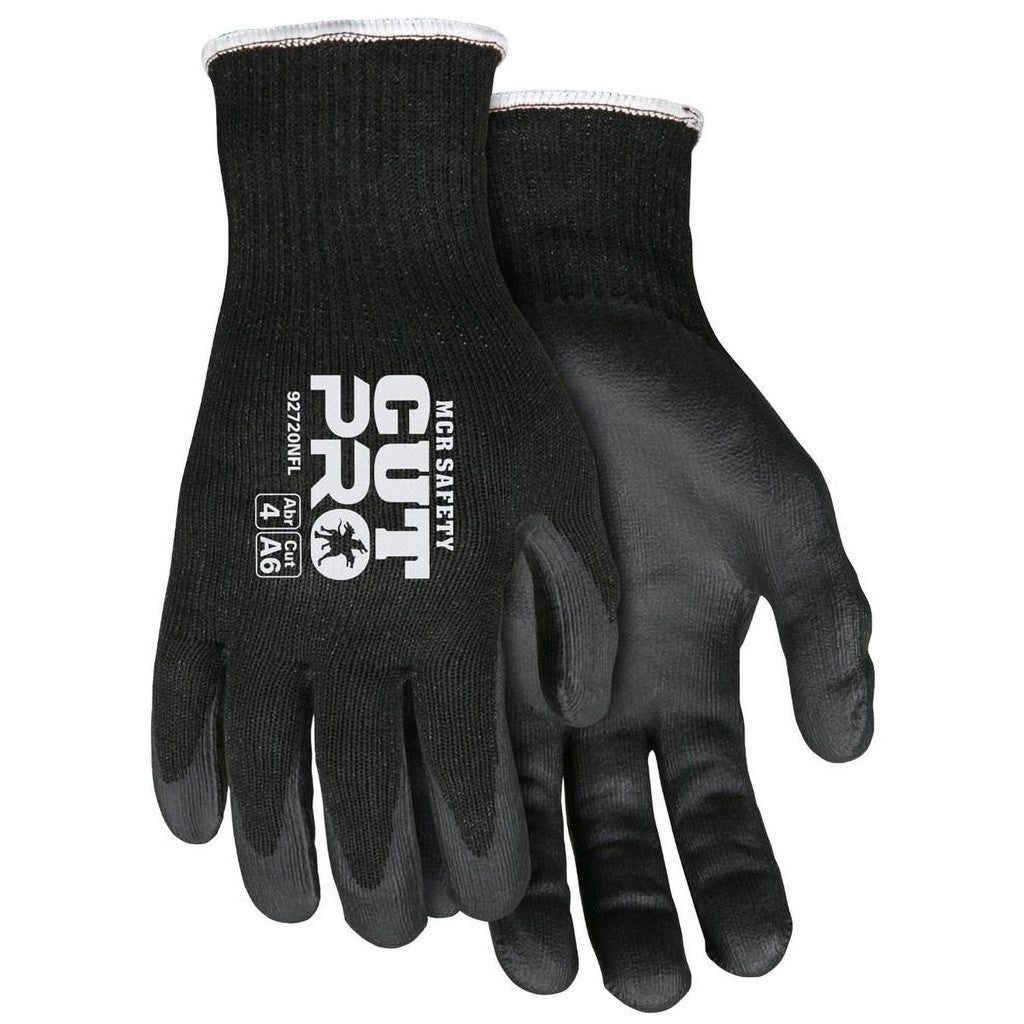 MCR Safety 92720NFM Cut, Puncture & Abrasion-Resistant Gloves: Memphis 92720NF, Cut A6, Puncture 4, Abrasion 5, 10 ga, Size Medium
