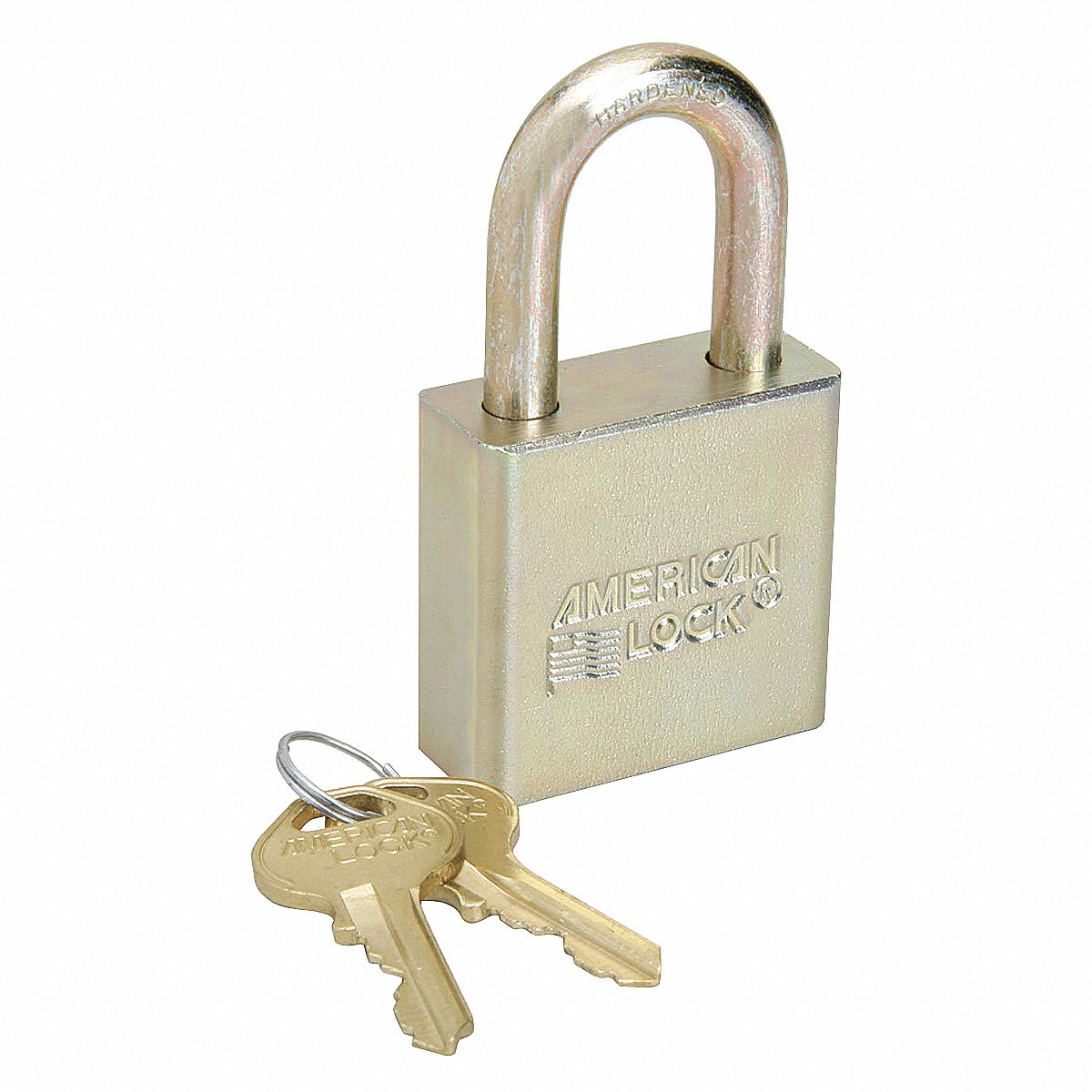 AbilityOne - Solid Body Steel Padlocks - Keyed different, 1-1/8 Shackle, Without Chain 5340-01-588-1036
