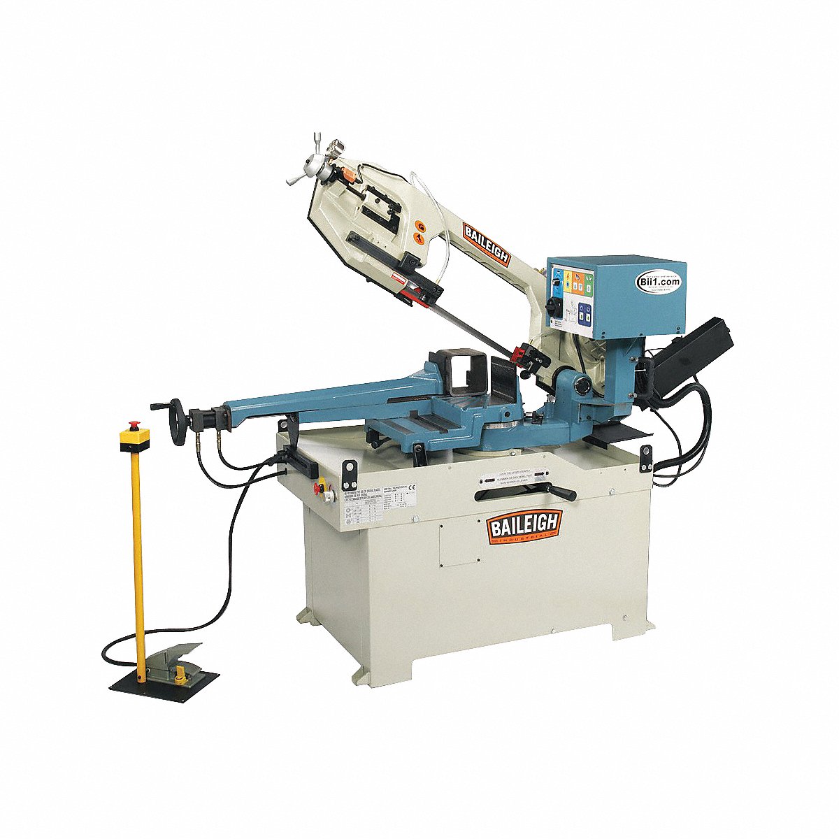 Baileigh Industrial Band Saw, Horizontal, 66 To 280 Sfpm (BS-350SA)