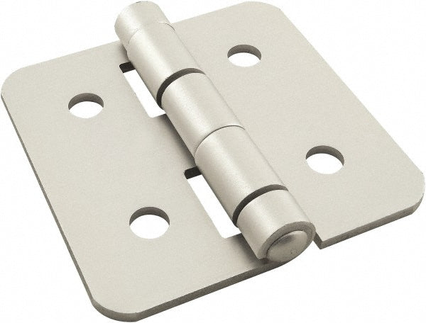 80/20 Inc. 40-2085 Aluminum Door Hinge: 3" Wide, 4 Mounting Holes