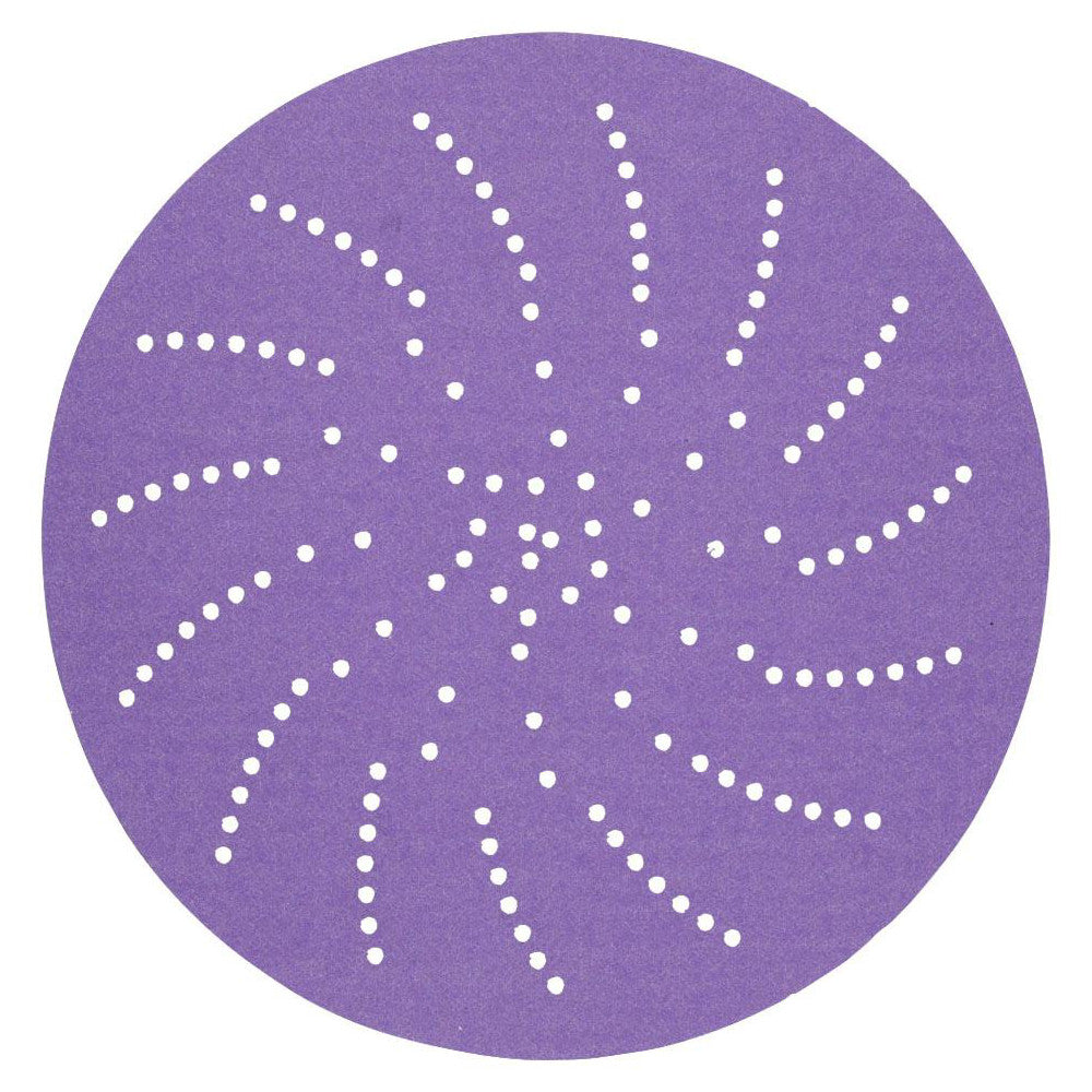 3M 7100335096 Hook & Loop Disc: 5" Dia, 500 Grit, Coated, Precision Shaped Ceramic