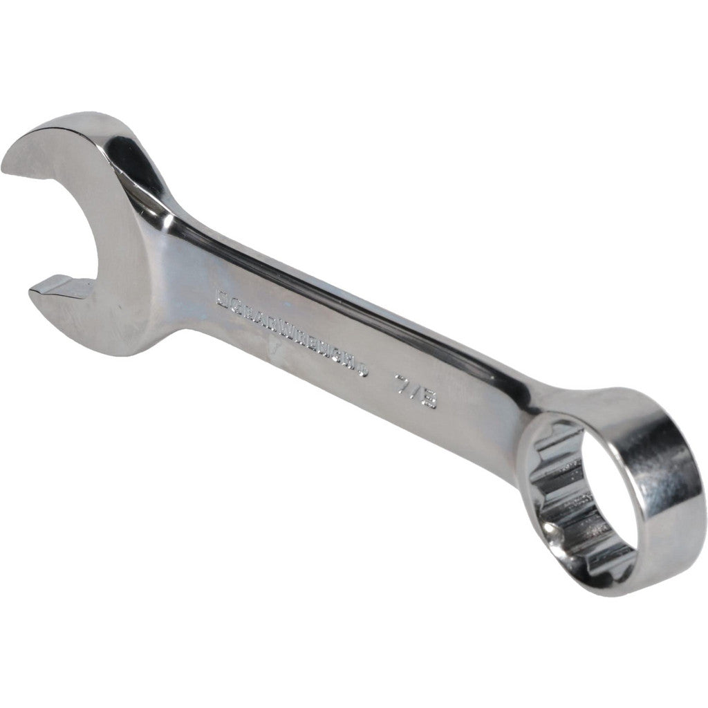 GEARWRENCH 81632 Combination Wrench: 7/8" Head Size, 15 deg Offset