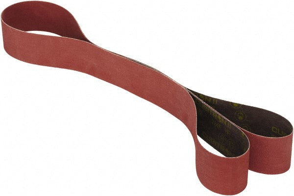 3M 7100122769 Abrasive Belt: 1/2" Wide, 24" OAL, 60 Grit, Ceramic (Pack of 200)
