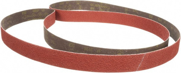 3M 7100122771 Abrasive Belt: 1/2" Wide, 18" OAL, 60 Grit, Aluminum Oxide