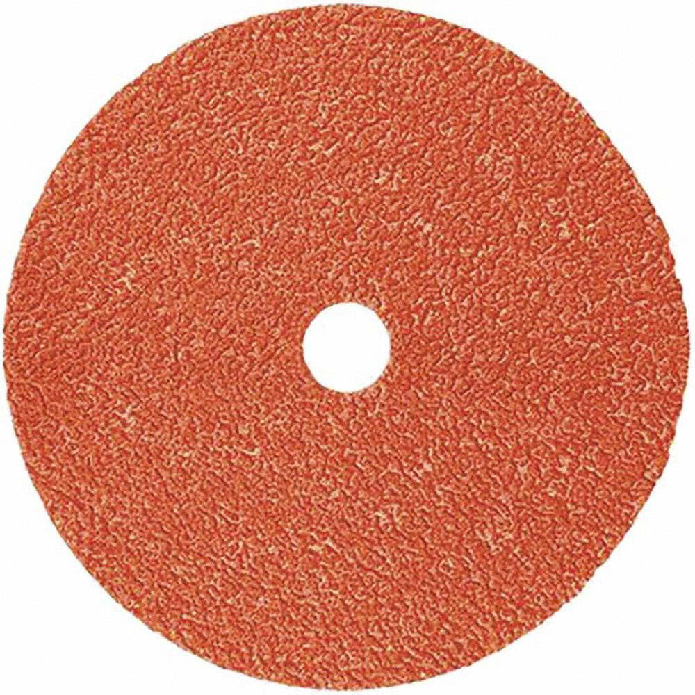 3M 7100099280 Fiber Disc: 4-1/2" Disc Dia, 7/8" Hole, Arbor Hole, 120 Grit, Ceramic Alumina (Pack of 100)